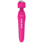 Stimulateur vibrant avec tête à micro-courants — vue de dos