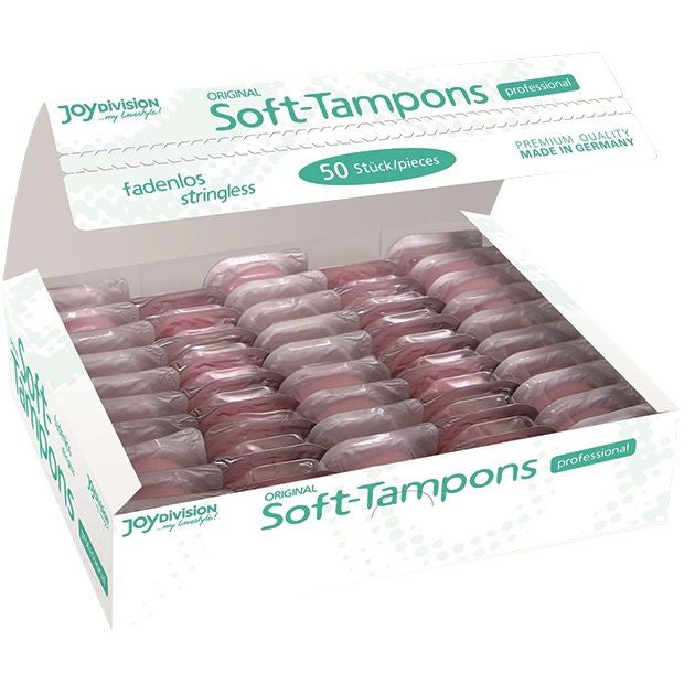 Tampons souples en mousse format professionnel — détail produit