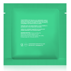 Dos d une dosette Confortex Gel Nature, lubrifiant base eau avec liste d ingredients et mentions CE, format unidose 6 ml compatible preservatifs latex