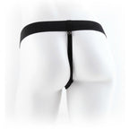 Gode ceinture creux avec harnais élastique — détail produit