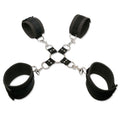 Kit hogtie manchettes néoprène et masque — vue principale