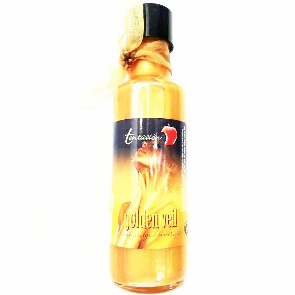 tentacion huile de massage voile or 100 ml