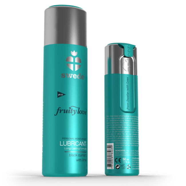 Fruity love lubrifiant cassis lime