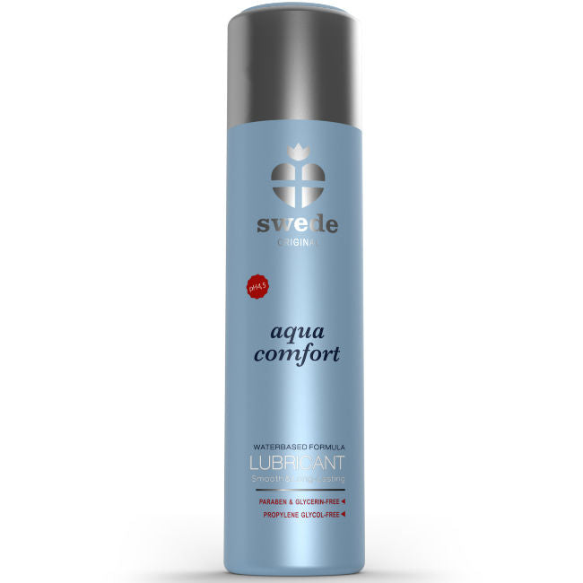 Lubrifiant base eau Aqua Comfort sans glycérine — détail produit