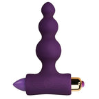 Stimulateur anal petites bulles silicone lilas — vue principale