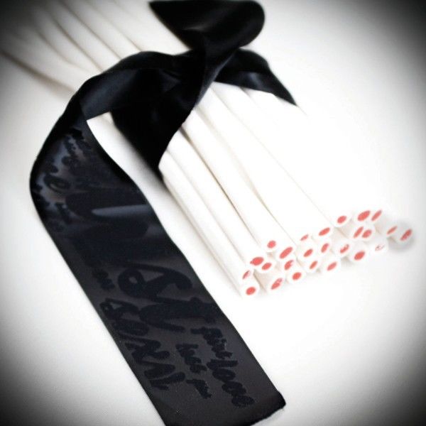 Rubans de satin pour bondage en soie — vue de dos