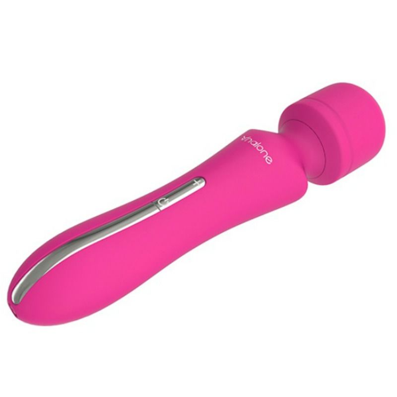 Masseur vibrant rechargeable avec mode tactile — vue de dos