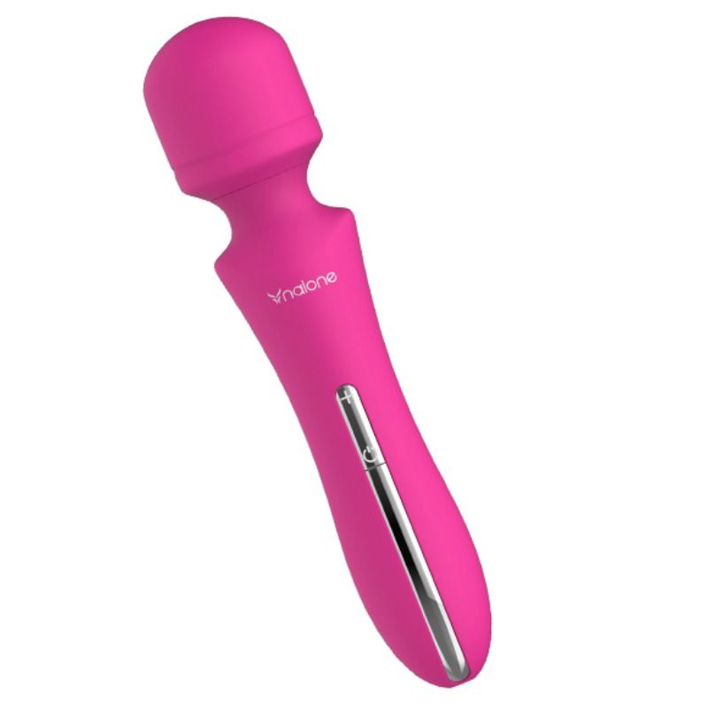 Masseur vibrant rechargeable avec mode tactile — détail texture surface