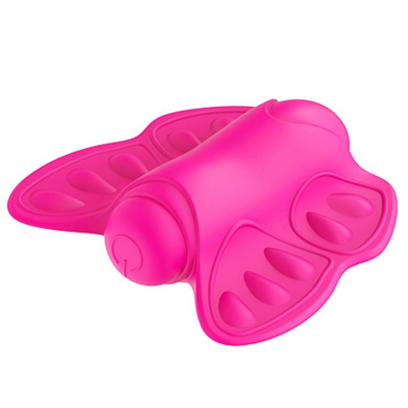 Mini vibromasseur clitoridien papillon à porter — vue de profil
