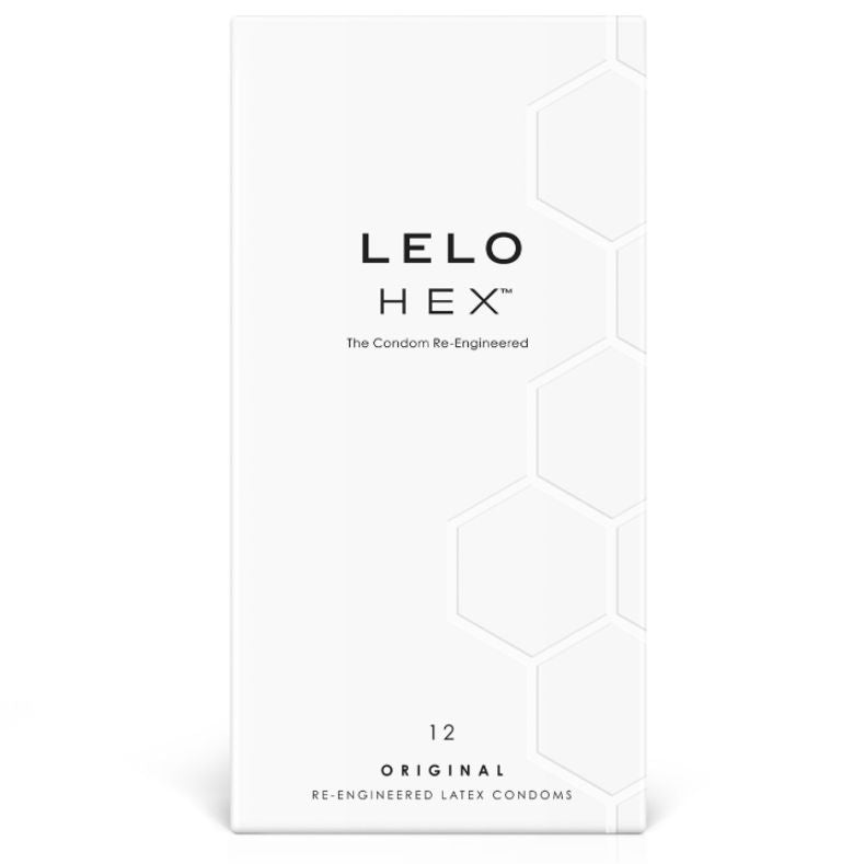 Préservatifs réseau hexagonal sensibilité accrue HEX Origina — vue rapprochée