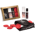Coffret bien-être intime pour couple avec masque et gels — vue principale