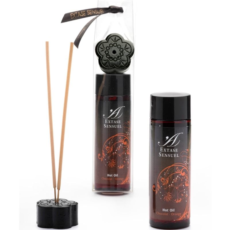 Huile de massage chauffante chocolat orange 100 ml — vue principale