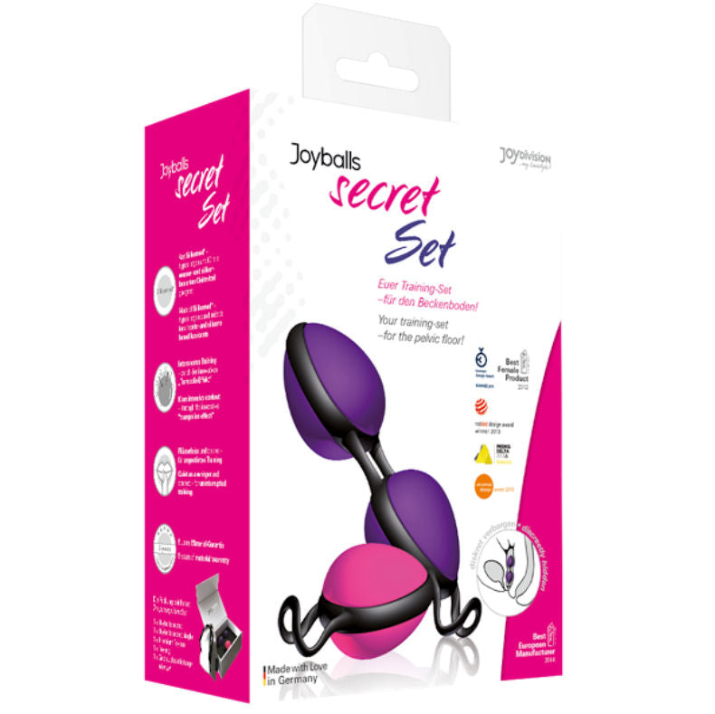 Coffret de boules de geisha en silicone médical — détail produit