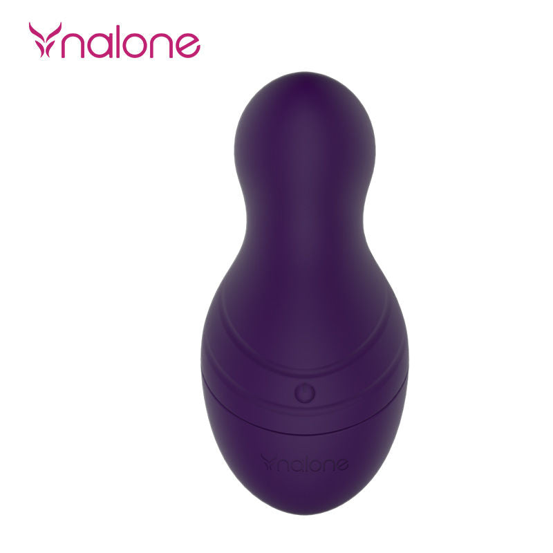 Stimulateur en silicone souple à cœur gel — vue de profil