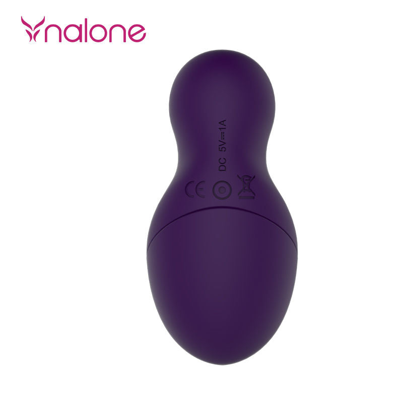 Stimulateur en silicone souple à cœur gel — vue de dos