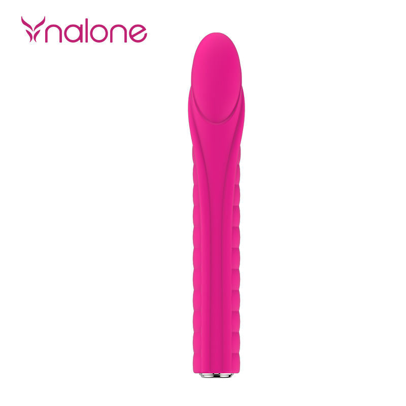 Vibromasseur point G ultra flexible texturé — détail texture surface