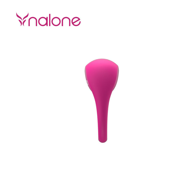 Anneau vibrant en silicone pour couple — vue de dos