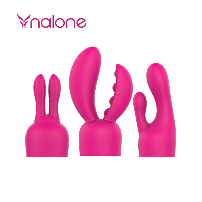 Embout stimulant en silicone à oreilles lapin — détail produit