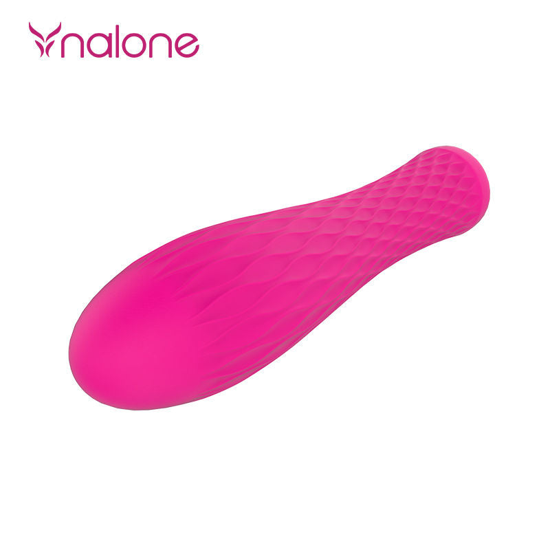 Mini vibromasseur point G incurvé en silicone — vue de dos