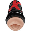 Masturbateur PDX Elite orifice buccal — vue de face montrant l'ouverture réaliste