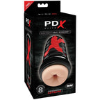 Trois anneaux péniens en silicone noir offerts avec le masturbateur, présentés par taille (38 mm, 32 mm, 25 mm)