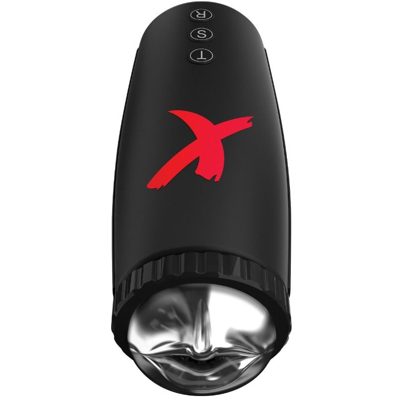 Moto-Bator PDX Elite — vue de dessus sur la molette striée et l'embout intérieur chromé