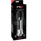 Pompe à pénis tube transparent à aspiration réaliste — détail produit