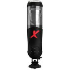 Méga-Bator Deluxe PDX Elite — vue de face fixé sur son support à ventouse, cylindre transparent visible