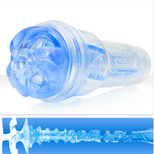 Turbo poussée bleu glace