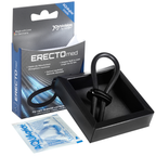 Double anneau réglable en silicone pour pénis et testicules — détail produit