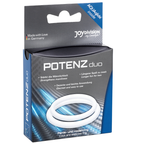 Double anneau pénien en silicone Potenzduo Joydivision — vue de profil