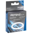 Double anneau en silicone médical pour pénis et testicules — vue de profil