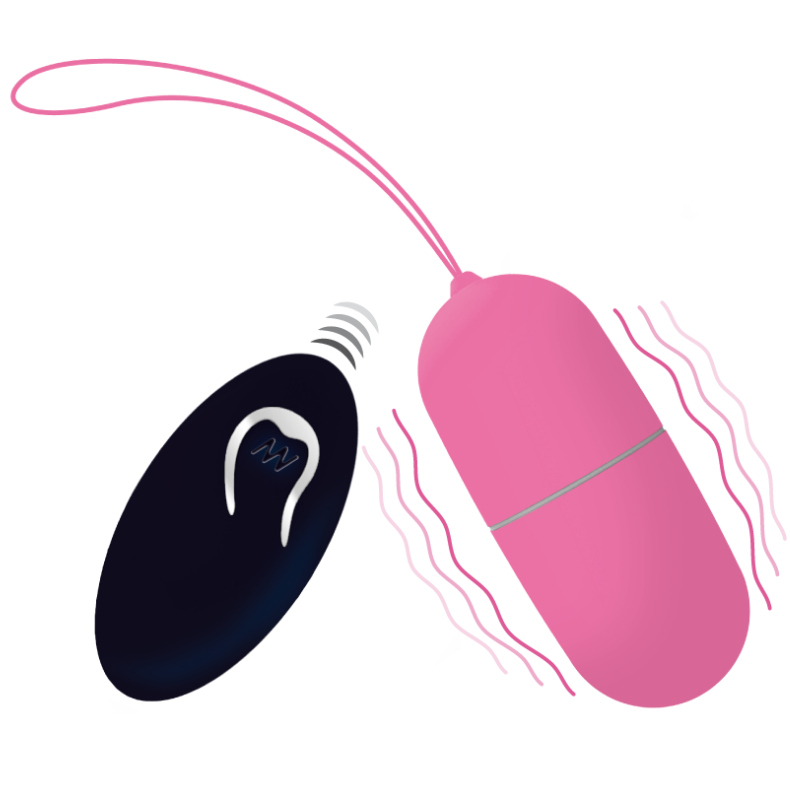 Œuf vibrant compact à télécommande sans fil — emballage produit