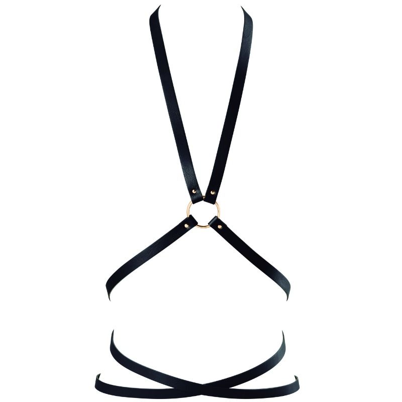 bijoux indiscrets maze harnais multi voies noir
