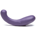 Stimulateur G-Kii violet courbable point G et clitoris — vue de profil