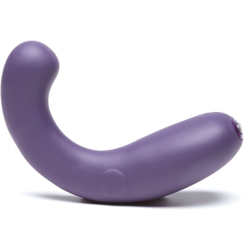 Stimulateur G-Kii violet courbable point G et clitoris — détail texture surface