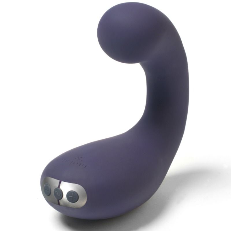 Stimulateur G-Kii violet courbable point G et clitoris — détail produit