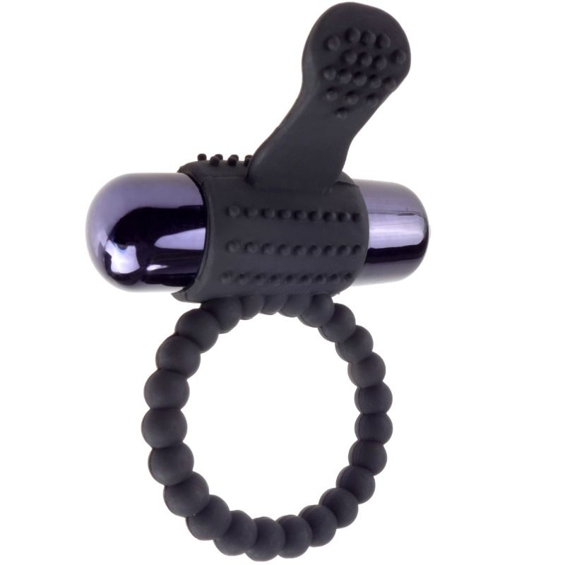 Anneau vibrant en silicone resserrant — vue principale