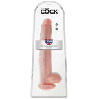 king cock gode avec couilles 35 6 cm chair