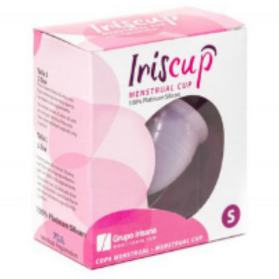 Coupe menstruelle IrisCup silicone médical — détail produit