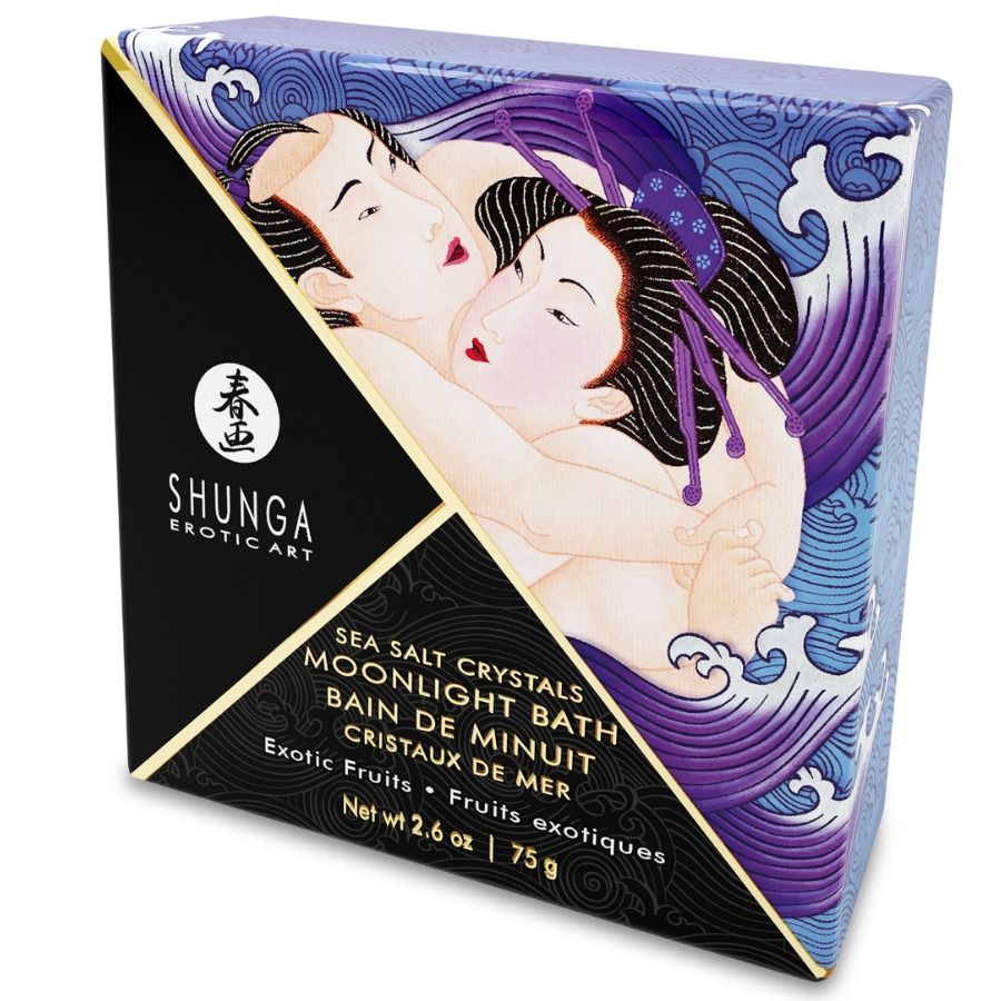 Sels de bain aromatisés violet exotique 75 g — vue principale