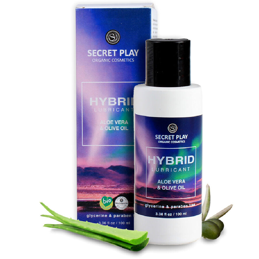 Lubrifiant hybride à l'aloe vera et extrait d'olive 100 ml — vue principale