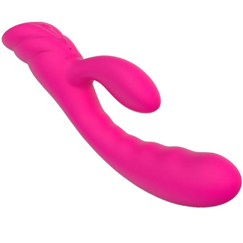 Vibromasseur rabbit chauffant rechargeable — vue de profil