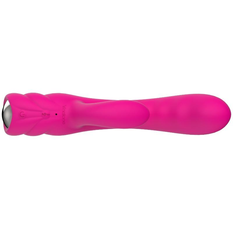 Vibromasseur rabbit chauffant rechargeable — vue de dos