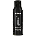 Bouteille noire Eros Bodyglide lubrifiant silicone superconcentre, etiquette laterale visible, une goutte suffit pour une glisse soyeuse et longue duree