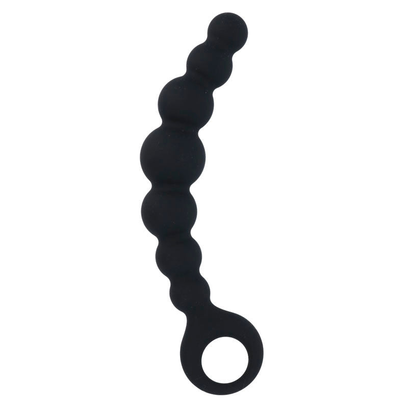 Chapelet anal à huit billes en silicone Intense — détail produit