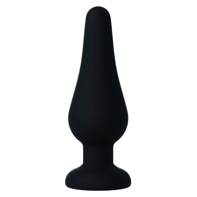 intense plug anal pipo m silicone noir 11 cm