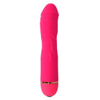 Vibromasseur silicone 20 modes rose — détail produit