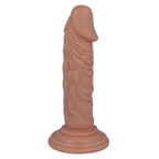 Gode realiste initiation Intense de face, gland prononce et tige veinee sur large ventouse, modele d'initiation de 16,5 cm en PVC body-safe pour debuter.
