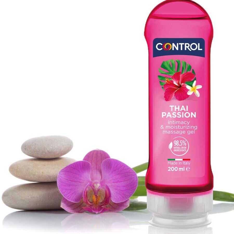 Gel de massage 2 en 1 Control Thai Passion 200 ml — vue principale